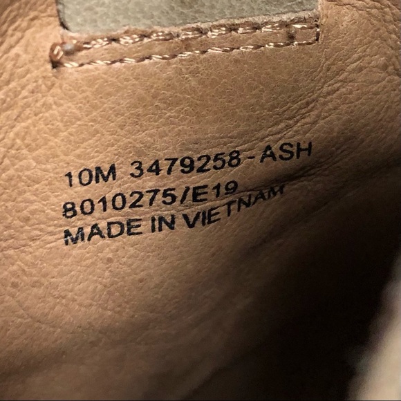 Frye Ash Reina Leather Booties Sz 10 - Picture 9 of 11